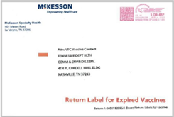 Sample McKesson Label